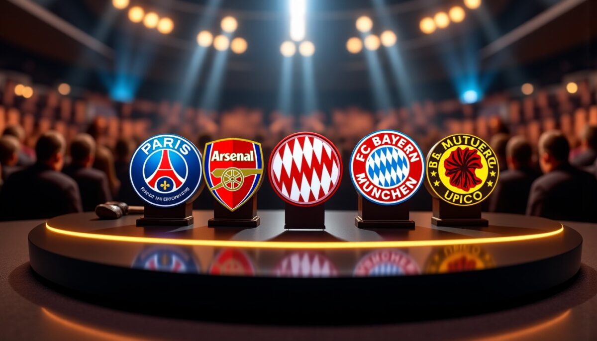 Ballon d’Or 2026 : le PSG dans le Top 5 des clubs, face à Arsenal, Bayern, Flamengo et Bodø